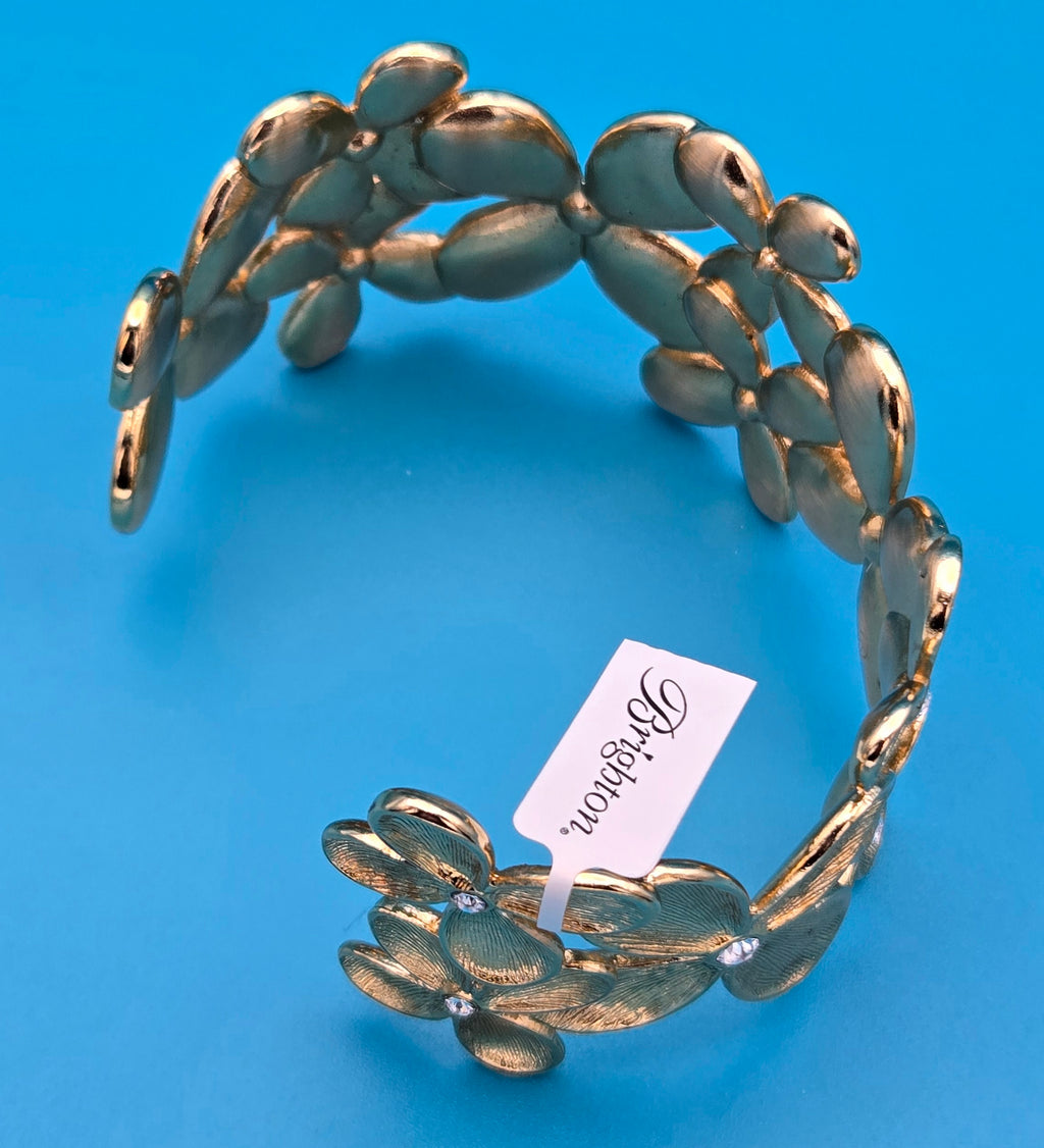 Brighton Everbloom Petals Cuff Bracelet