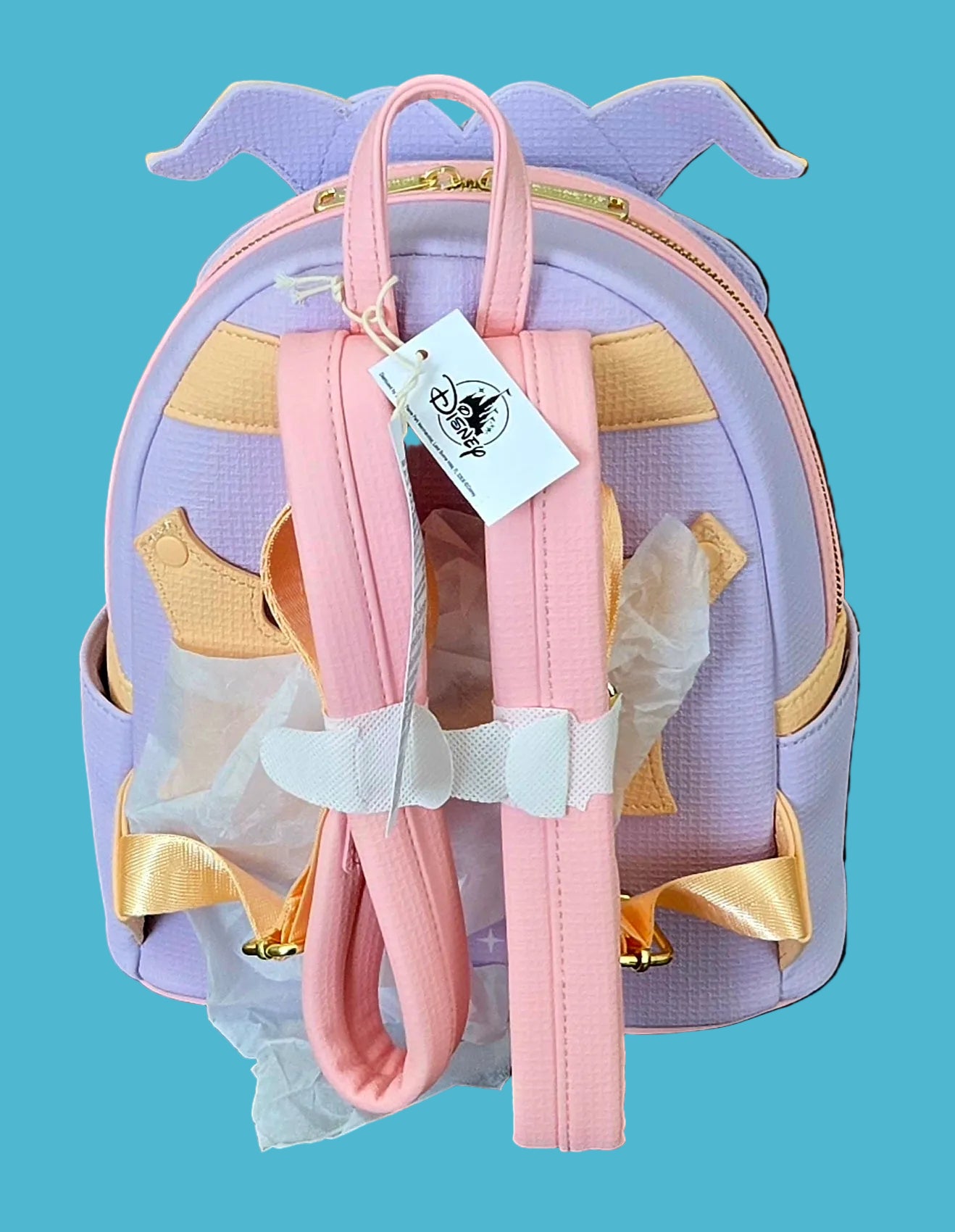 2025 Loungefly Disney Parks Epcot Figment Pastel Collection Backpack