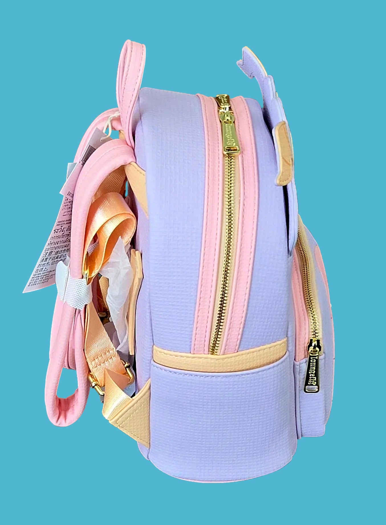 2025 Loungefly Disney Parks Epcot Figment Pastel Collection Backpack