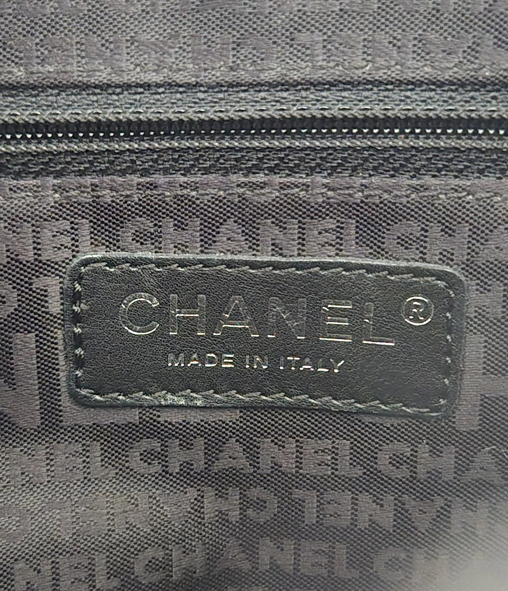 Chanel Tweed Large Flap Messenger Shoulder Bag