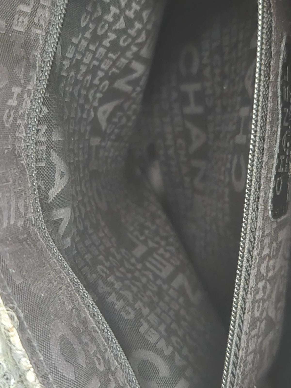 Chanel Tweed Large Flap Messenger Shoulder Bag