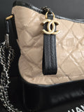 CHANEL Aged Calfskin Quilted Medium Gabrielle Hobo Bag