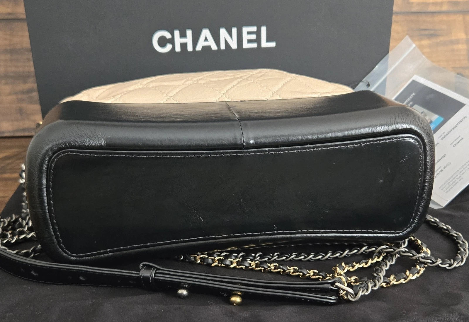 CHANEL Aged Calfskin Quilted Medium Gabrielle Hobo Bag